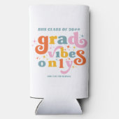 Grad vibes only grade party class of 2024 selters dosenkühler (Rückseite)