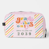 Grad vibes only grade party class of 2024 waschbeutel (Vorderseite)