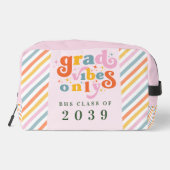 Grad vibes only grade party class of 2024 waschbeutel (Rückseite)