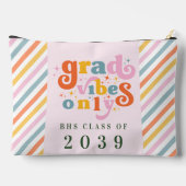 Grad vibes only grade party class of 2024 zubehörtasche (Rückseite)