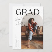 GRAD White Arch Abschluss Ankündigung (Vorderseite)