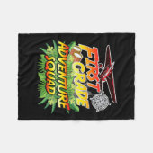 Grade Adventure Squad - Safari Theme Teacher Team Fleecedecke (Vorderseite (Horizontal))