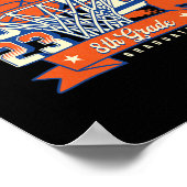 Grade Basketball Abschluss 2023 Mittelschule Poster (Ecke)