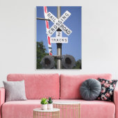 Grade Crossing Leinwanddruck (Insitu (Wohnzimmer))