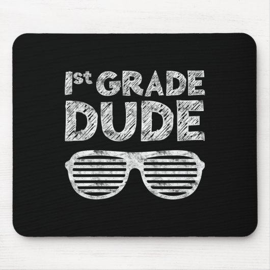 Grade Dudefirst Grade Back to School Mousepad (Vorne)