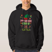Grade Elf Crew Weihnachten Weihnachtsfeier Sieben Hoodie (Vorderseite)
