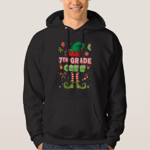 Grade Elf Crew Weihnachten Weihnachtsfeier Sieben Hoodie
