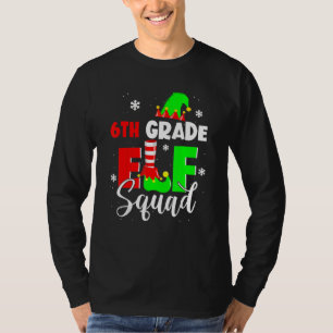 Grade Elf Squad Funny Christmas Elf Kinder unterri T-Shirt