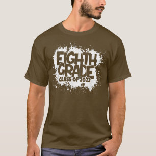 Grade Graduate Abschluss 2022, Achte Klasse C T-Shirt