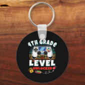 Grade Level Unlock Video Game Zurück zum Schulspie Schlüsselanhänger (Vorderseite)