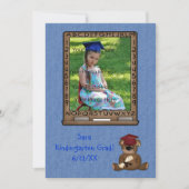 Grade School Abschluss Bear Ankündigung (Vorderseite)