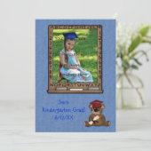 Grade School Abschluss Bear Ankündigung (Stehend Vorderseite)