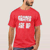 Grade sind oben T-Shirt (Vorderseite)
