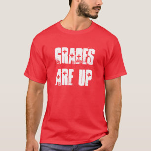Grade sind oben T-Shirt