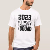 Grade Squad zurück zum Schuljahr T-Shirt (Vorderseite)