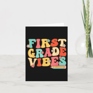Grade Vibes Retro Groovy - 1. Klasse zurück nach S Karte