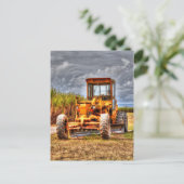 GRADER FARM MACHINERY LÄNDLICHE QUEENSLAND AUSTRAL POSTKARTE (Stehend Vorderseite)