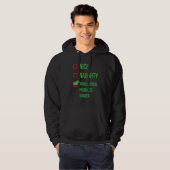 Grader Funny Pajama Christma Hoodie (Vorne ganz)