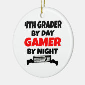 Grades by Day Gamer by Night Keramik Ornament (Links)