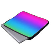 Gradient 01 Notebook-Sieb Laptopschutzhülle (Vorne Knopf)