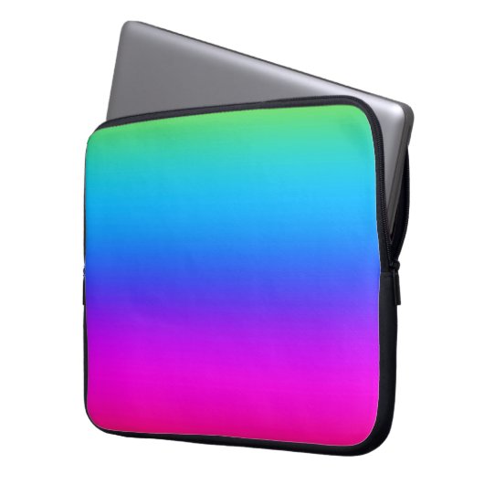 Gradient 01 Notebook-Sieb Laptopschutzhülle (Vorderseite Links)