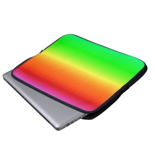 Gradient 03 Notebook-Sieb Laptopschutzhülle (Vorne Knopf)