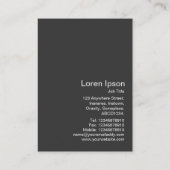 Gradient 3 Circles v2 05 Visitenkarte (Rückseite)