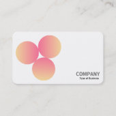 Gradient 3 Circles v3 02 Visitenkarte (Vorderseite)