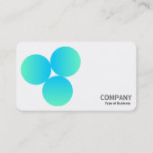 Gradient 3 Circles v3 05 Visitenkarte (Vorderseite)