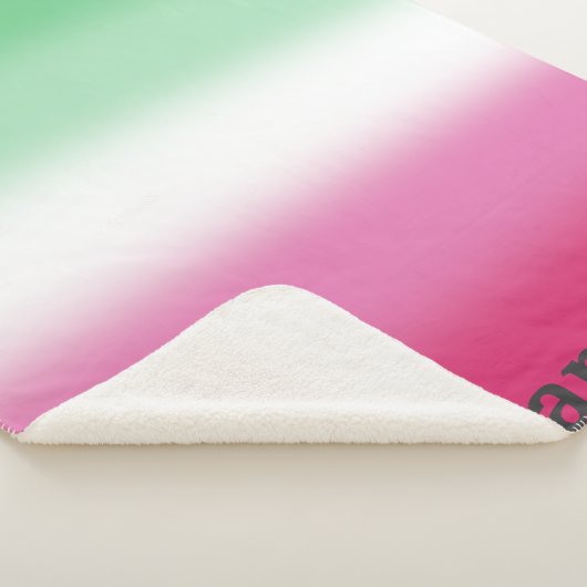 Gradient Abrosexual Pride Sherpadecke (3/4)