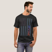 Gradient American Flag Irvine T-Shirt (Vorne ganz)