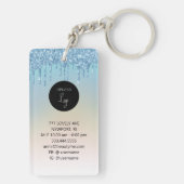 *~* Gradient AP36 QR Promo Logo Akryllisch Schlüsselanhänger (Rückseite)