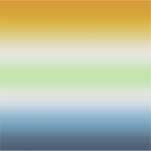 Gradient AroAce Agender Pride Aufkleber (Vorderseite)