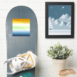 Gradient AroAce Agender Pride Aufkleber