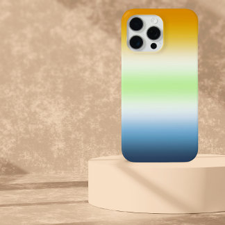 Gradient AroAce Agender Pride Case-Mate iPhone Hülle