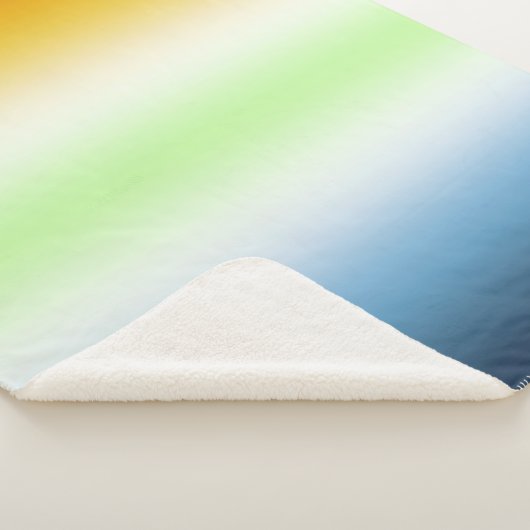 Gradient AroAce Agender Pride Sherpadecke (3/4)