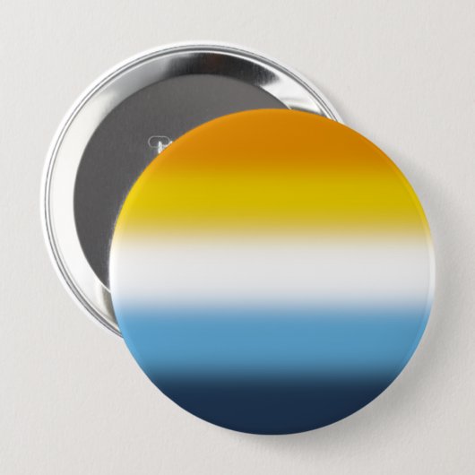 Gradient AroAce Pride Flag - farbenfrohe AroAce-Fl Button (Vorne & Hinten)