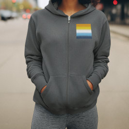 Gradient AroAce Pride Flag - farbenfrohe AroAce-Fl Hoodie