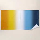 Gradient AroAce Pride Flag - farbenfrohe AroAce-Fl Strandtuch (Vorderseite)