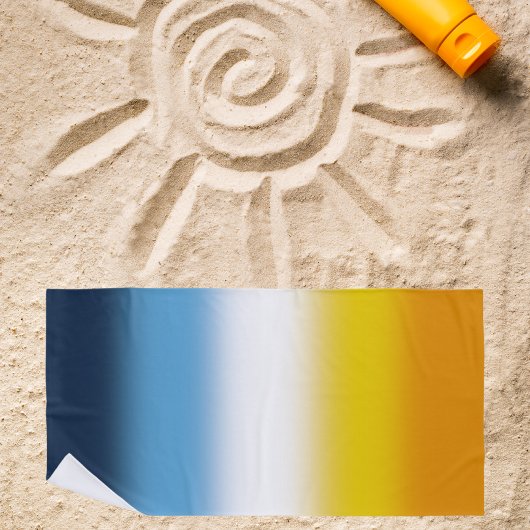 Gradient AroAce Pride Flag - farbenfrohe AroAce-Fl Strandtuch