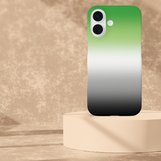 Gradient Aromantic Flag - farbenfroher, aromantisc Case-Mate iPhone Hülle