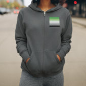 Gradient Aromantic Flag - farbenfroher, aromantisc Hoodie