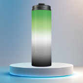 Gradient Aromantic Pride Flag Thermosbecher