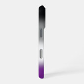 Gradient Asexuelle Pride-Flagge - Farbige ACE-Flag iPhone Hülle (Rechte Seite)