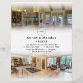 Gradient berufliche Eleganz Flyer (Hinten)