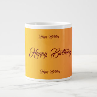 Gradient Birthday Celebration Jumbo-Tasse