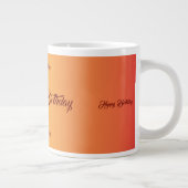 Gradient Birthday Celebration Jumbo-Tasse (Rechts)