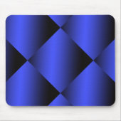 Gradient Black and Bright Blue Design Mousepad (Vorne)