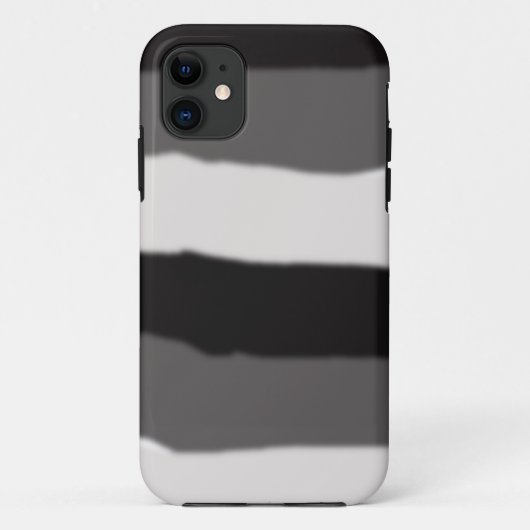 Gradient Black iPhone Case (Rückseite)