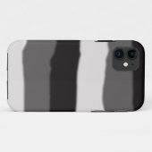 Gradient Black iPhone Case (Rückseite (Horizontal))